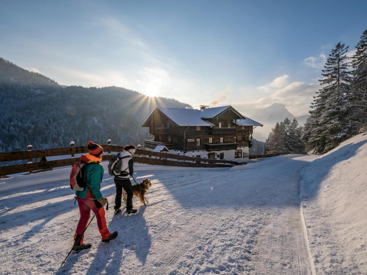 Вилла Alpengasthof Veitenhof Эббс Экстерьер фото