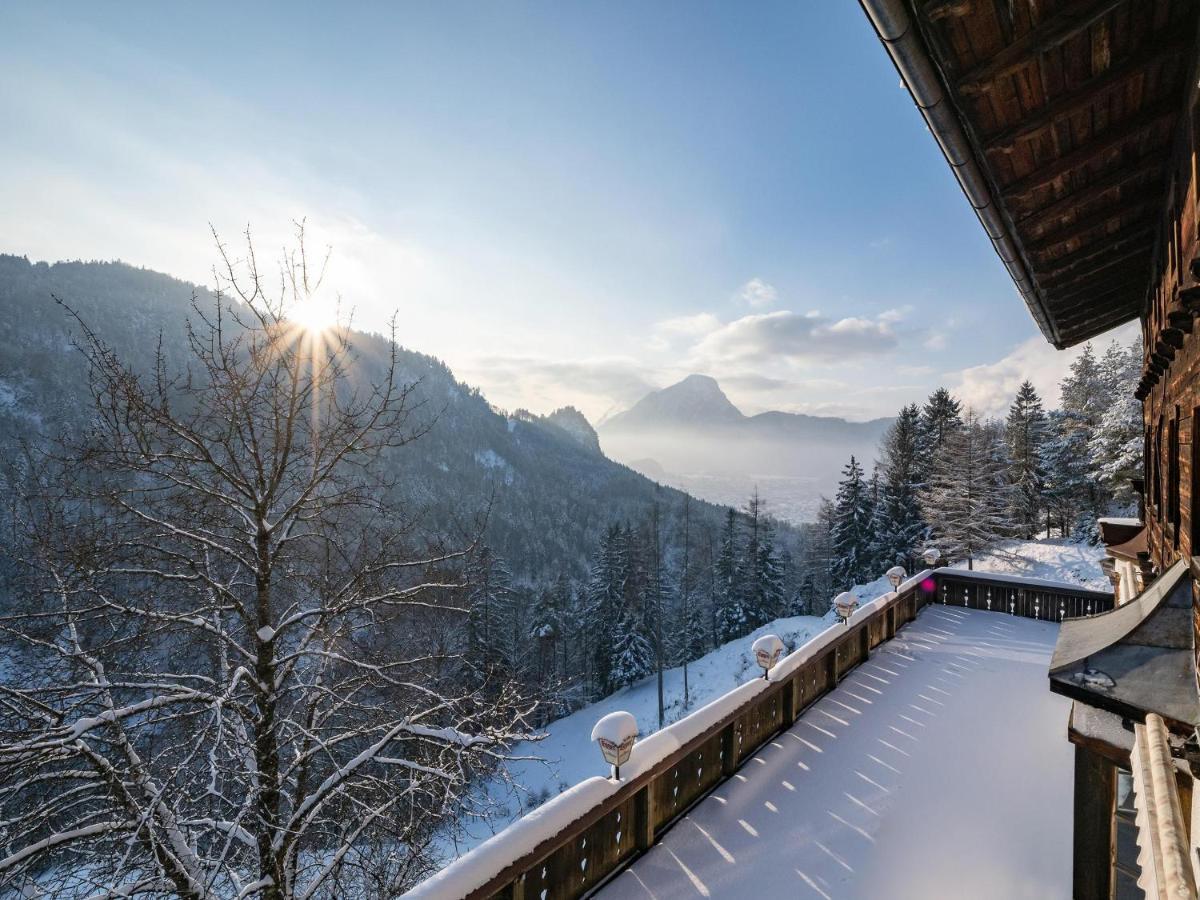 Вилла Alpengasthof Veitenhof Эббс Экстерьер фото